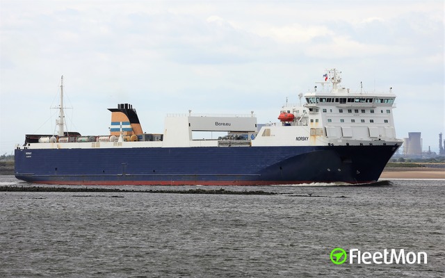 Ship NORSKY (Ro-Ro Cargo) Registered in Finland - Vessel details
