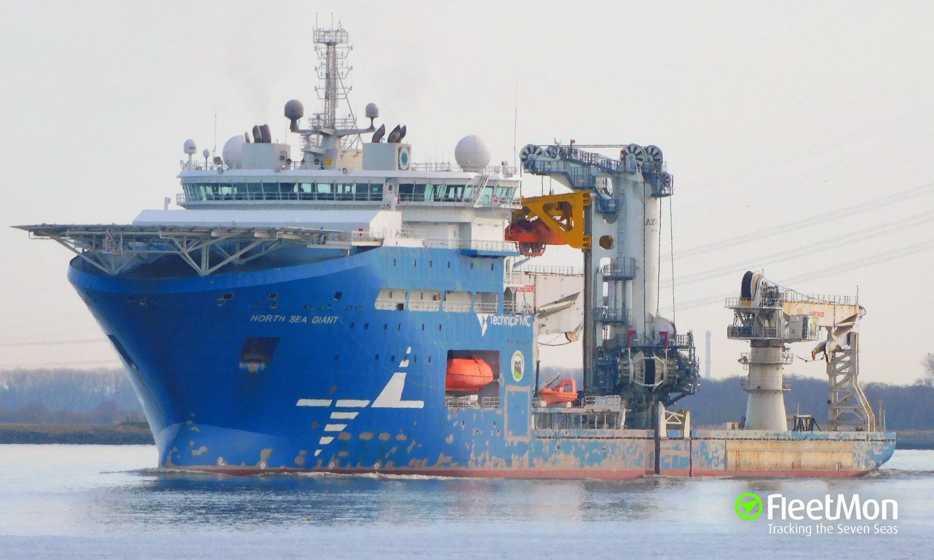 Photo of NORTH SEA GIANT (IMO: 9524073, MMSI: 259362000, Callsign ...