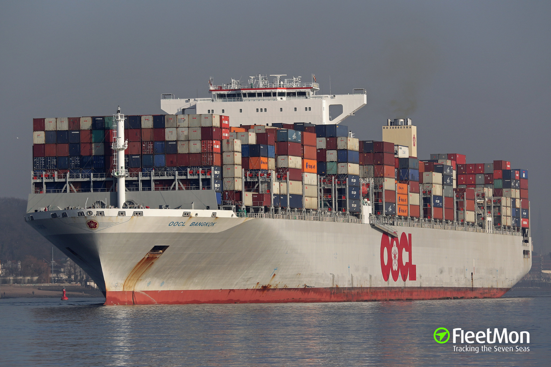 Photo of OOCL BANGKOK (IMO: 9627978, MMSI: 477220200, Callsign: VME6 ...