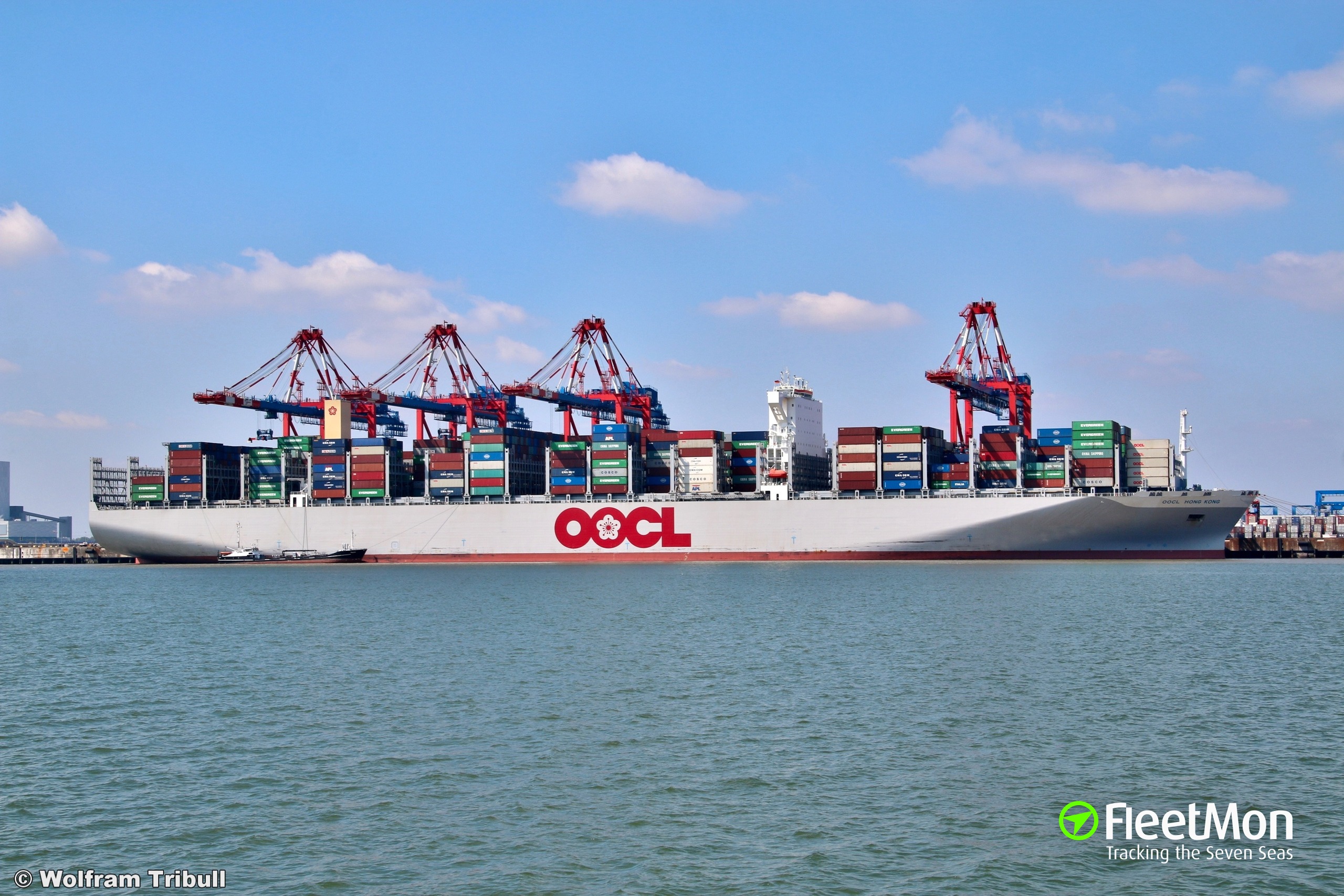 Photo Of OOCL HONG KONG (IMO: 9776171, MMSI: 477333500, Callsign: VRQL9 ...