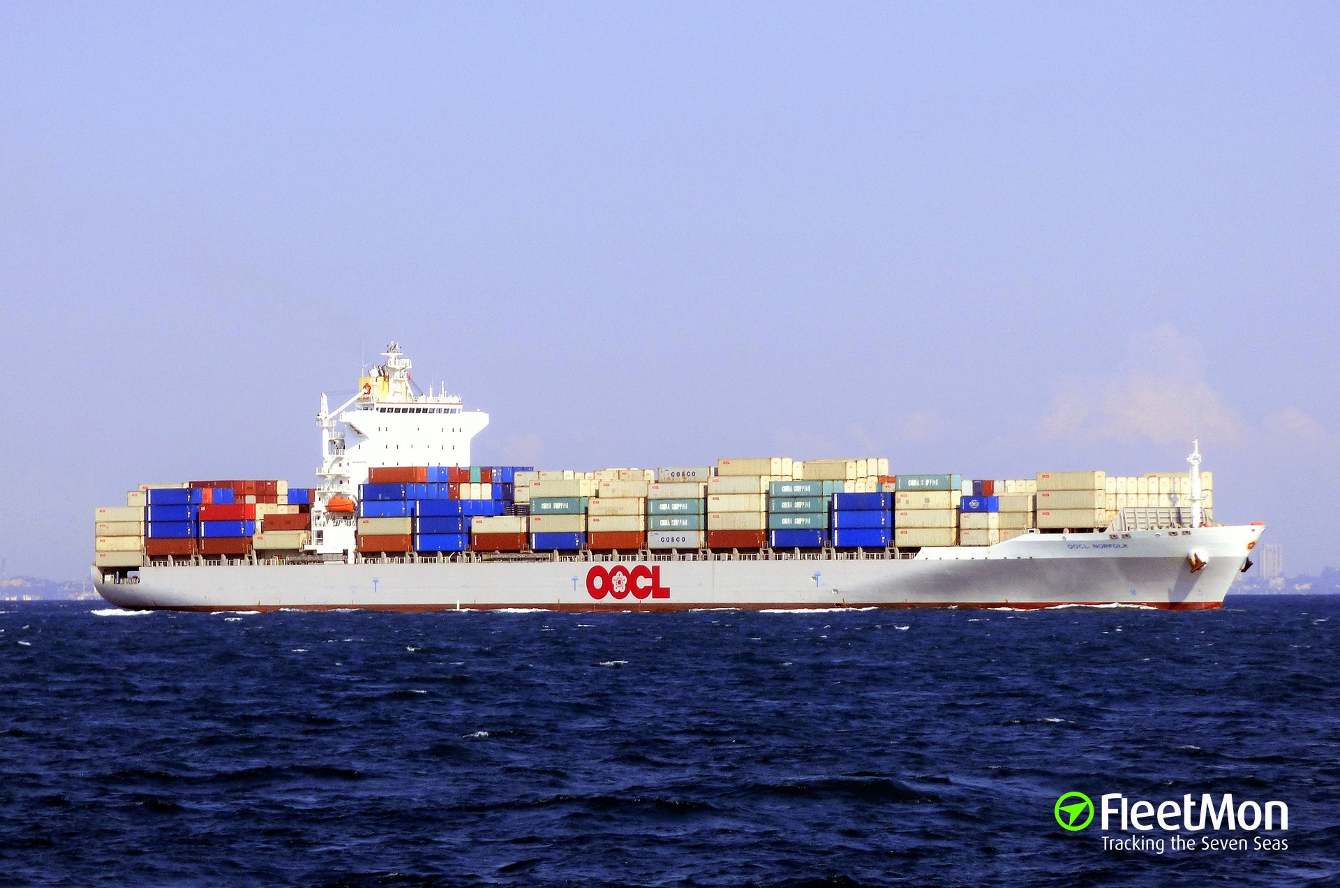 Photo of OOCL NORFOLK (IMO: 9440045, MMSI: 477189700, Callsign: VREX4 ...