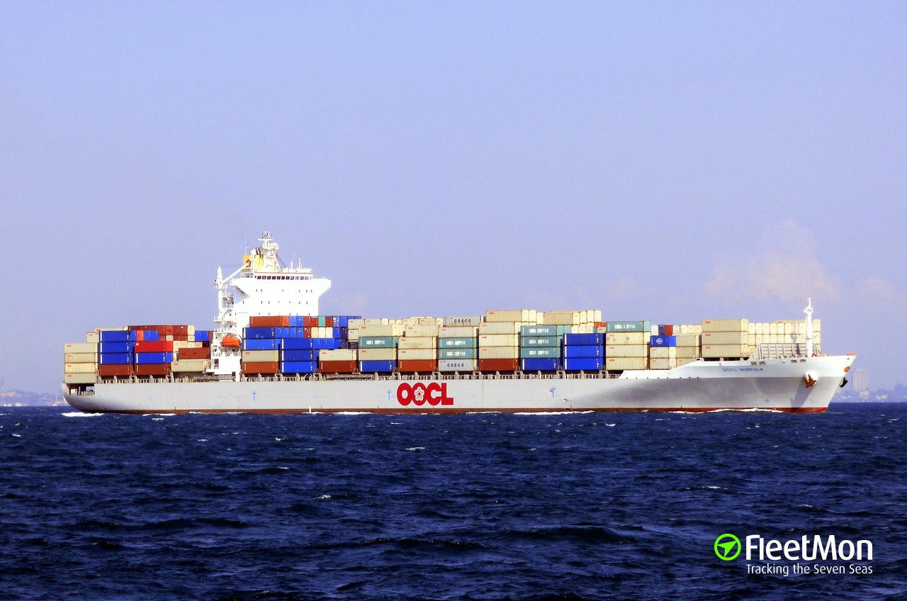 Photo Of Oocl Norfolk (imo: 9440045, Mmsi: 477189700, Callsign: Vrex4 