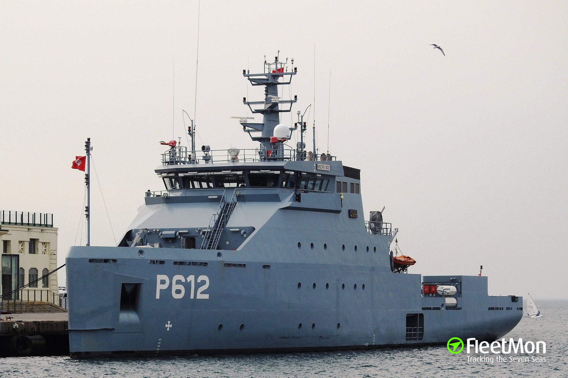 Vessel OPV HANNON (P612) (Patrol ship) IMO 9821768, MMSI 672858000