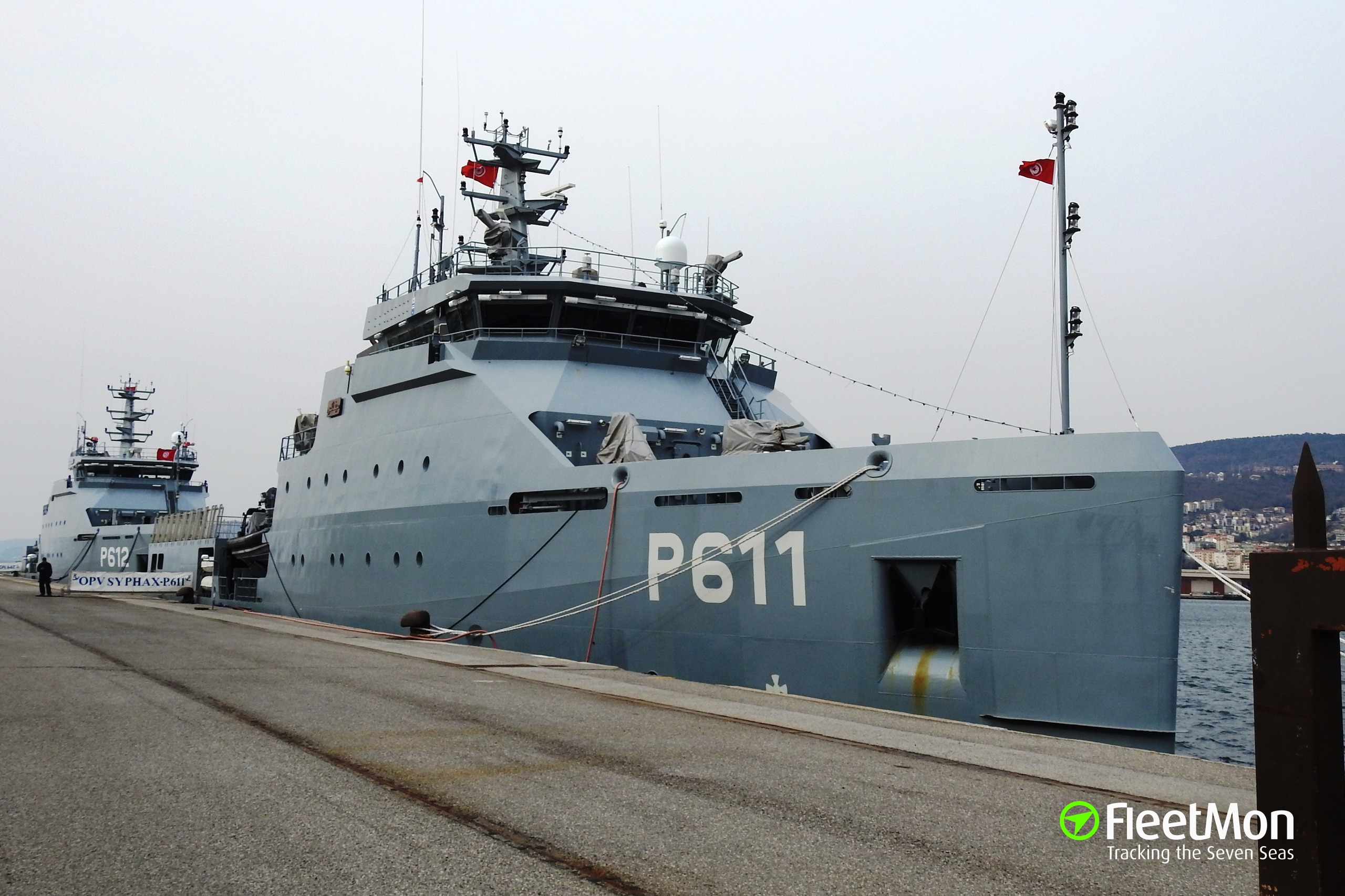 Photo of OPV SYPHAX (P611) (IMO: 9819727, MMSI: 672857000