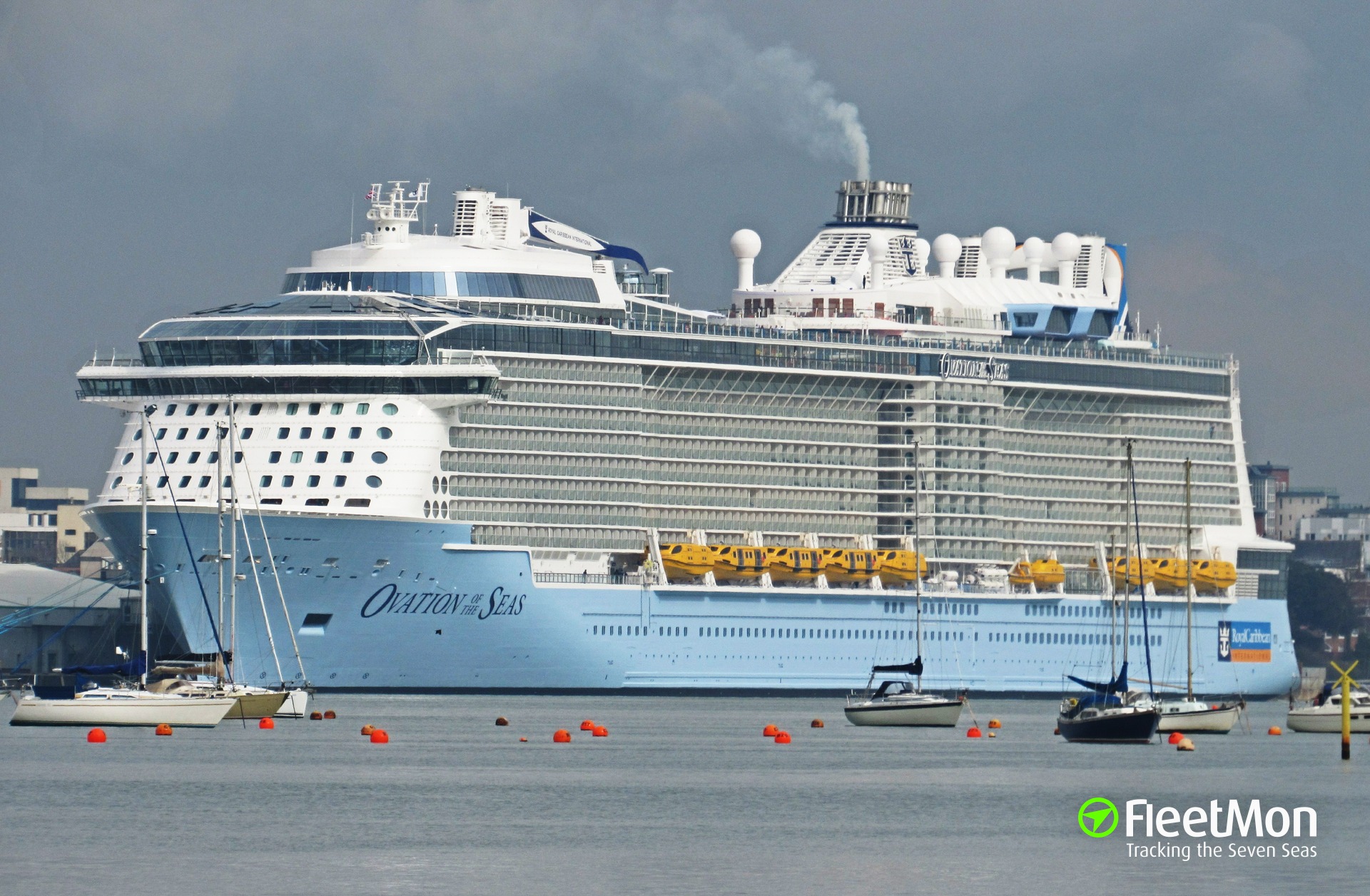 Photo of OVATION OF THE SEAS (IMO: 9697753, MMSI: 311000397, Callsign ...