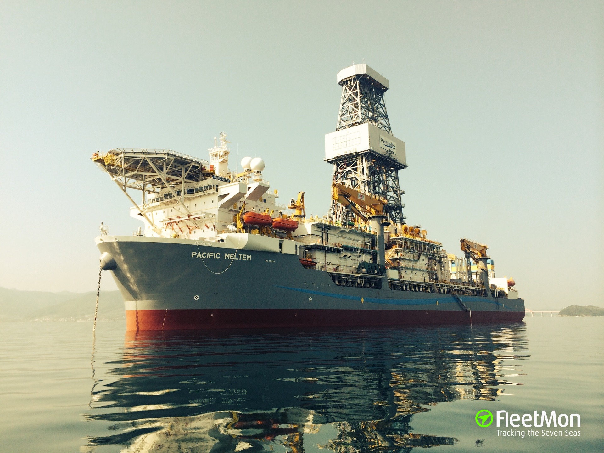 Где судно в реальном. Drilling Vessel судно. Pacific Meltem. Судно Пацифик. Пасифик Спейс судна.