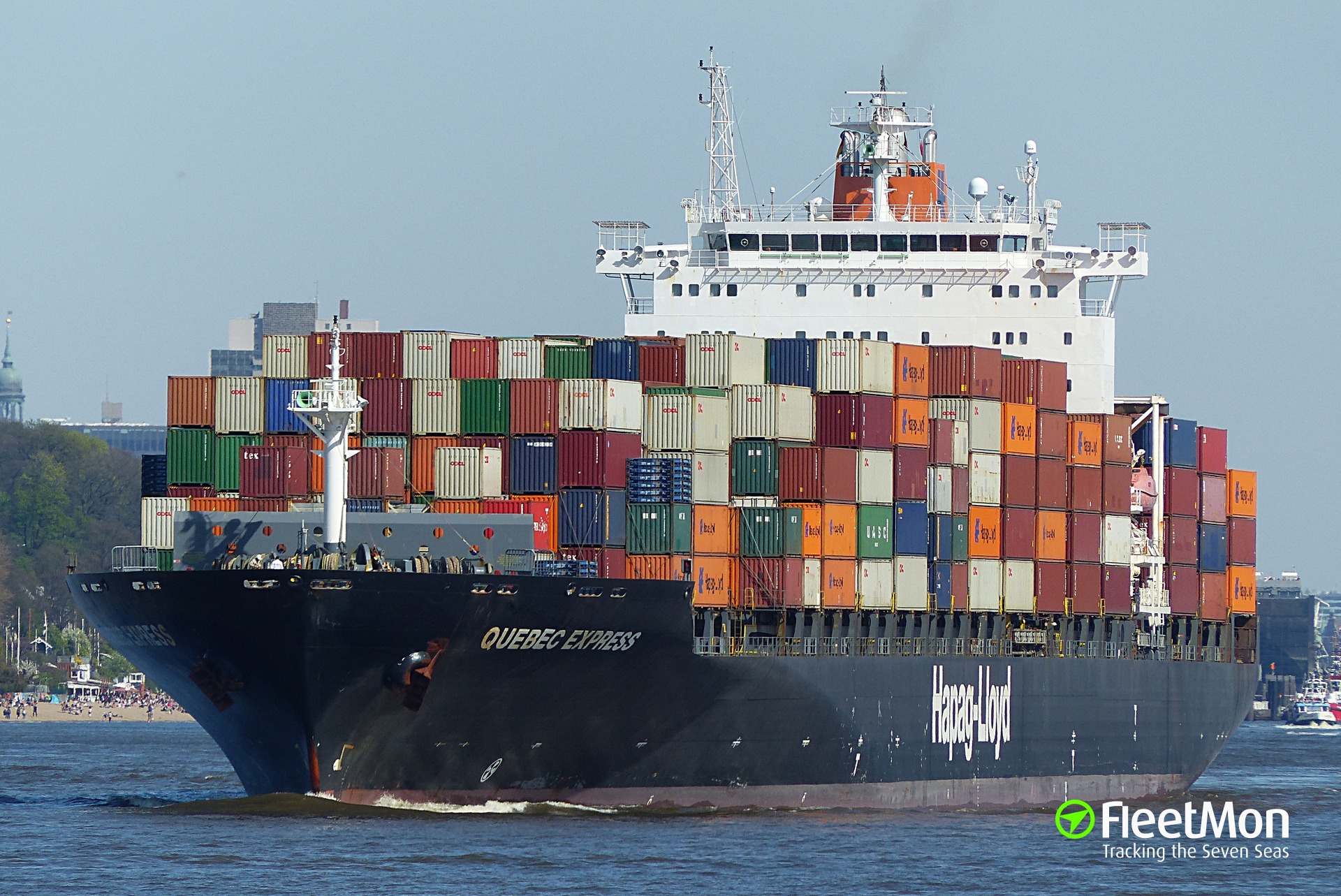 Vessel QUEBEC EXPRESS (Container ship) IMO 9294836, MMSI 310760000