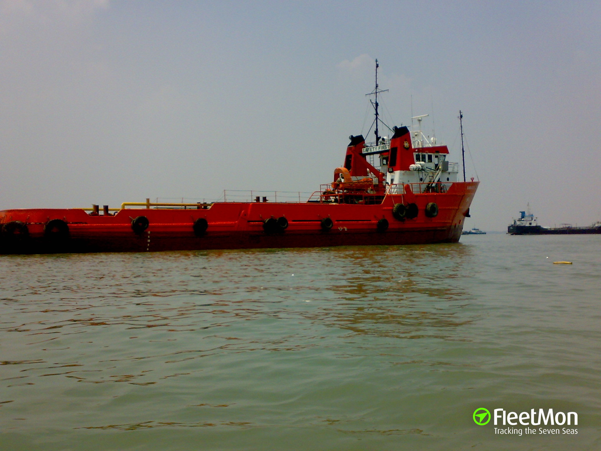 Vessel SAMUDERA 02 (Supply vessel) IMO 8010025, MMSI 325256000