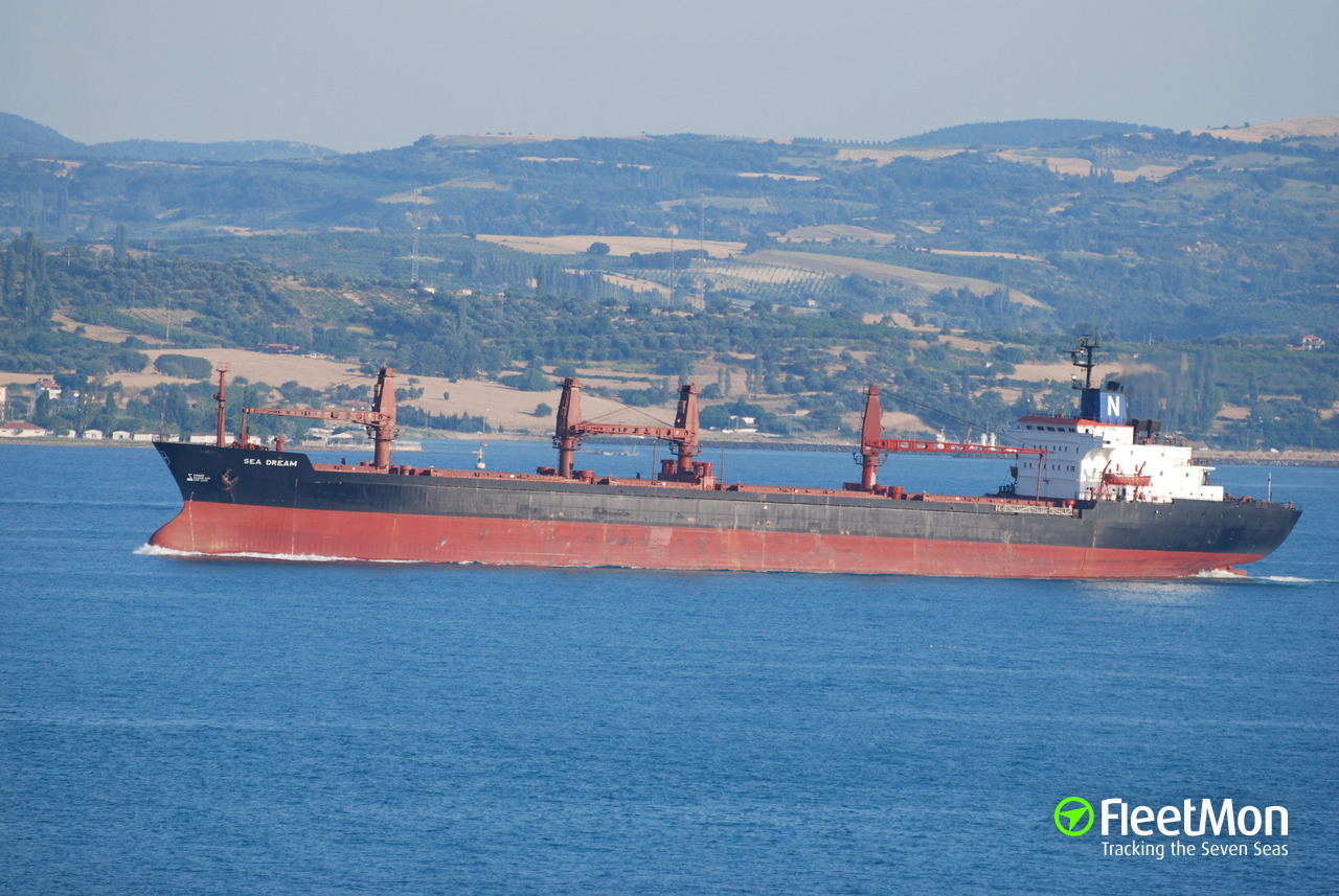 Vessel SEA DREAM (Bulk carrier) IMO 7433062, MMSI 248757000