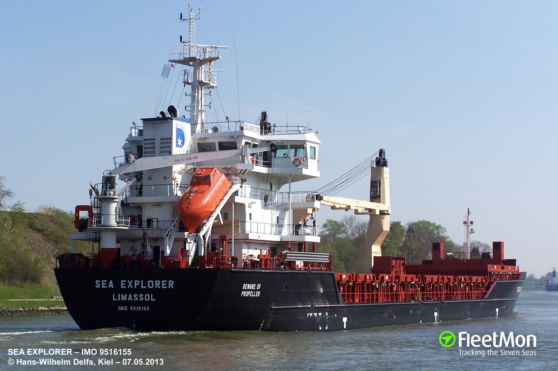 Photo of SEA EXPLORER (IMO: 9516155, MMSI: 210112000, Callsign: 5BQC3