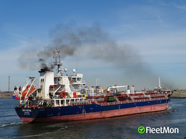 Vessel SEN ARCHE Chemical Tanker IMO 9443061 MMSI 215979000