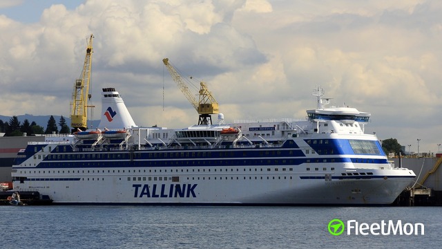 Vessel SILJA FESTIVAL (Cargo and passenger) IMO 8306498, MMSI 275380000