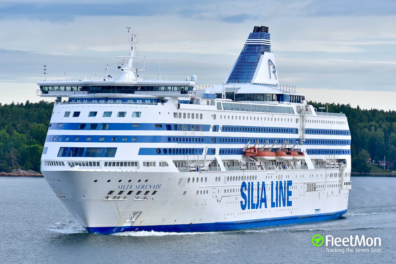 Vessel SILJA SERENADE (Cargo and passenger) IMO 8715259, MMSI 230184000