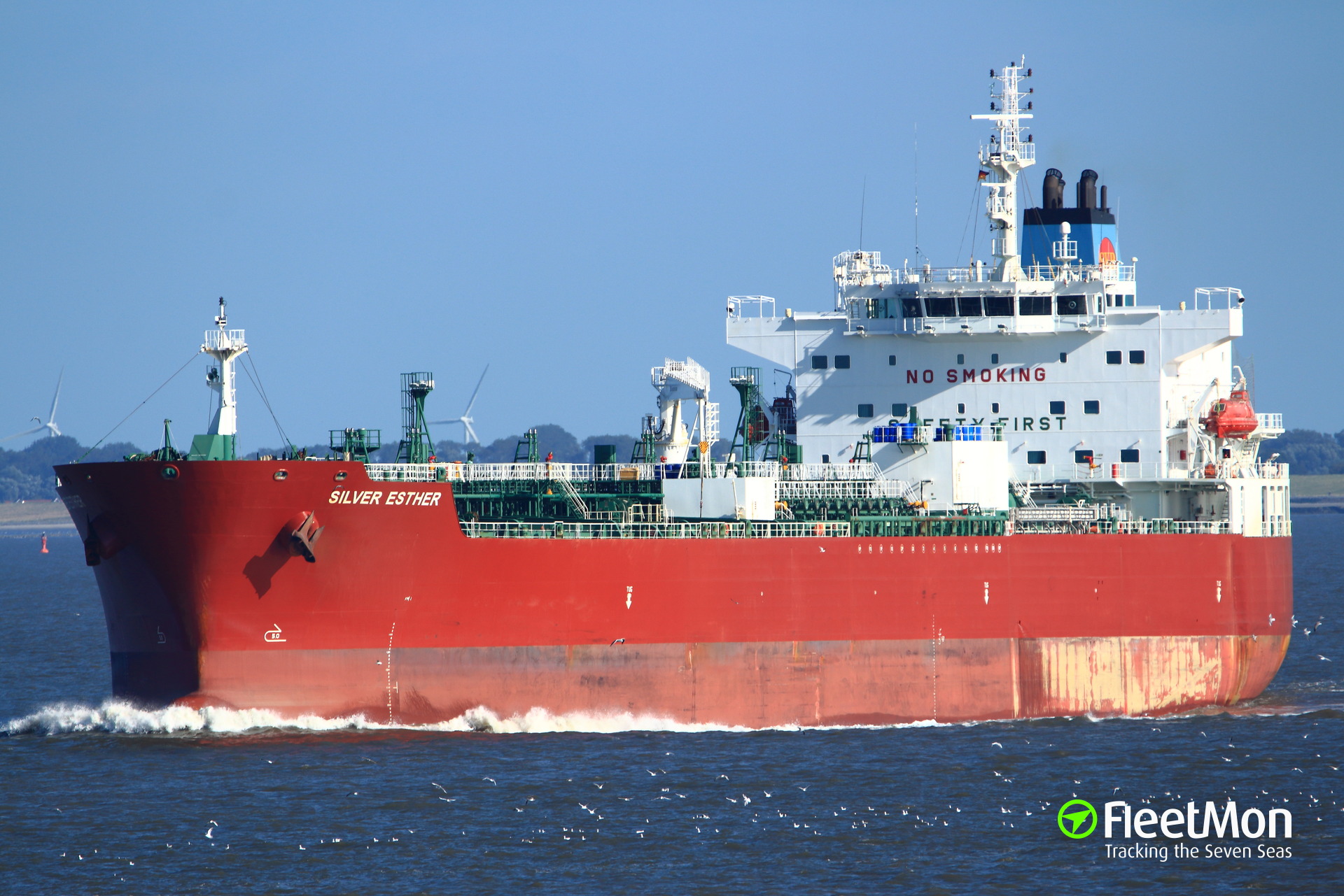 Vessel SILVER ESTHER (Chemical Tanker) IMO 9683336, MMSI 355511000