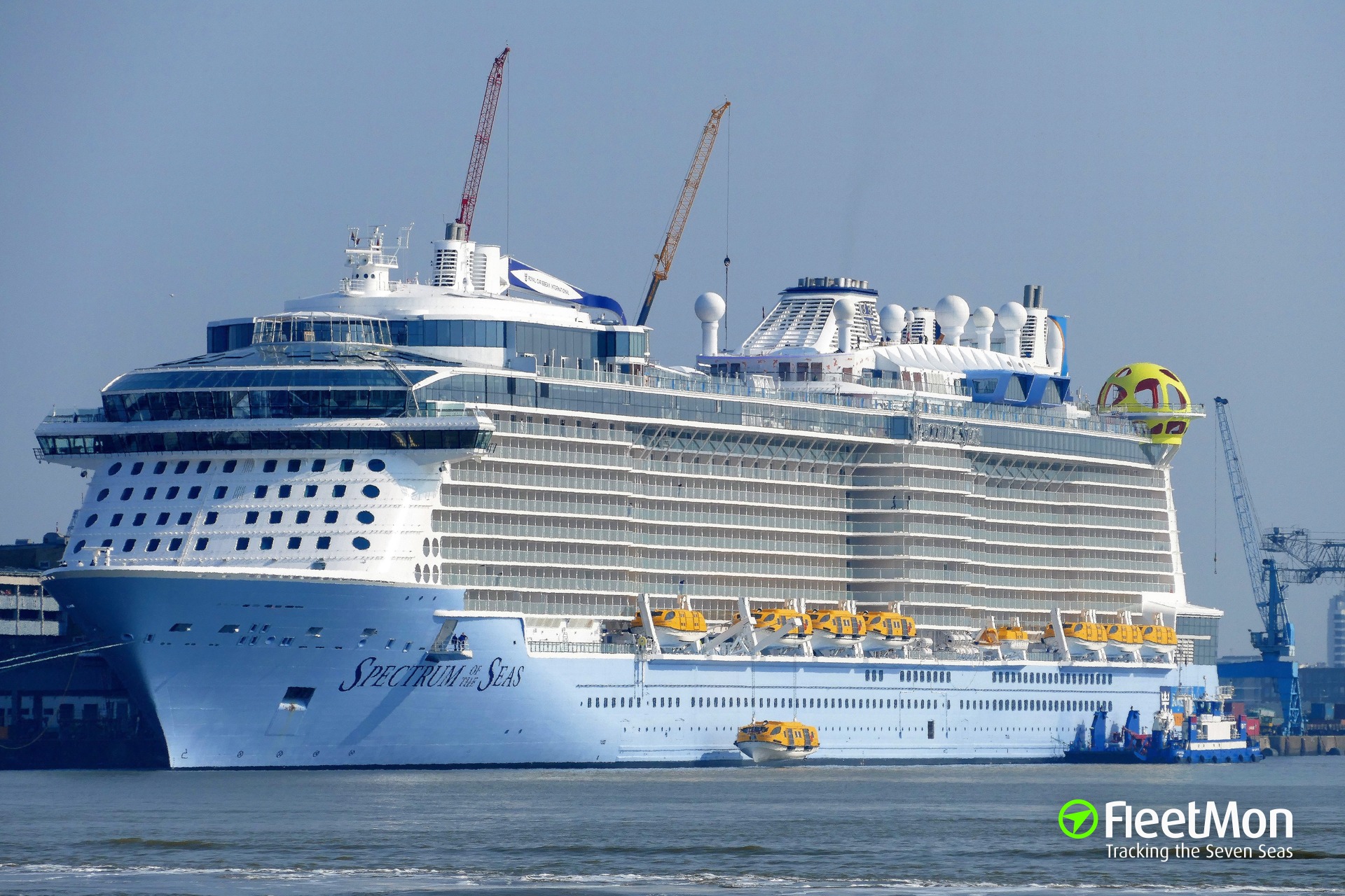 Photo of SPECTRUM OF THE SEAS (IMO: 9778856, MMSI: 311000749, Callsign