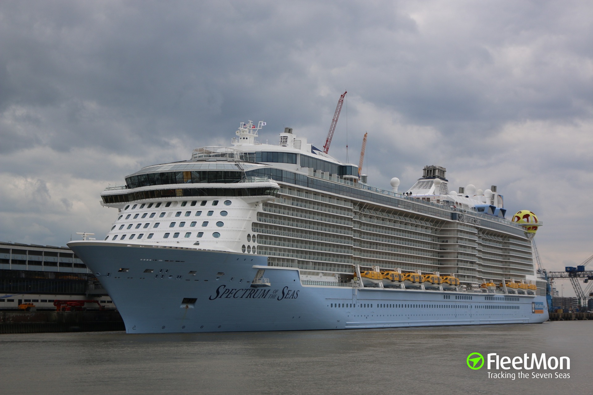 Photo of SPECTRUM OF THE SEAS (IMO: 9778856, MMSI: 311000749, Callsign ...