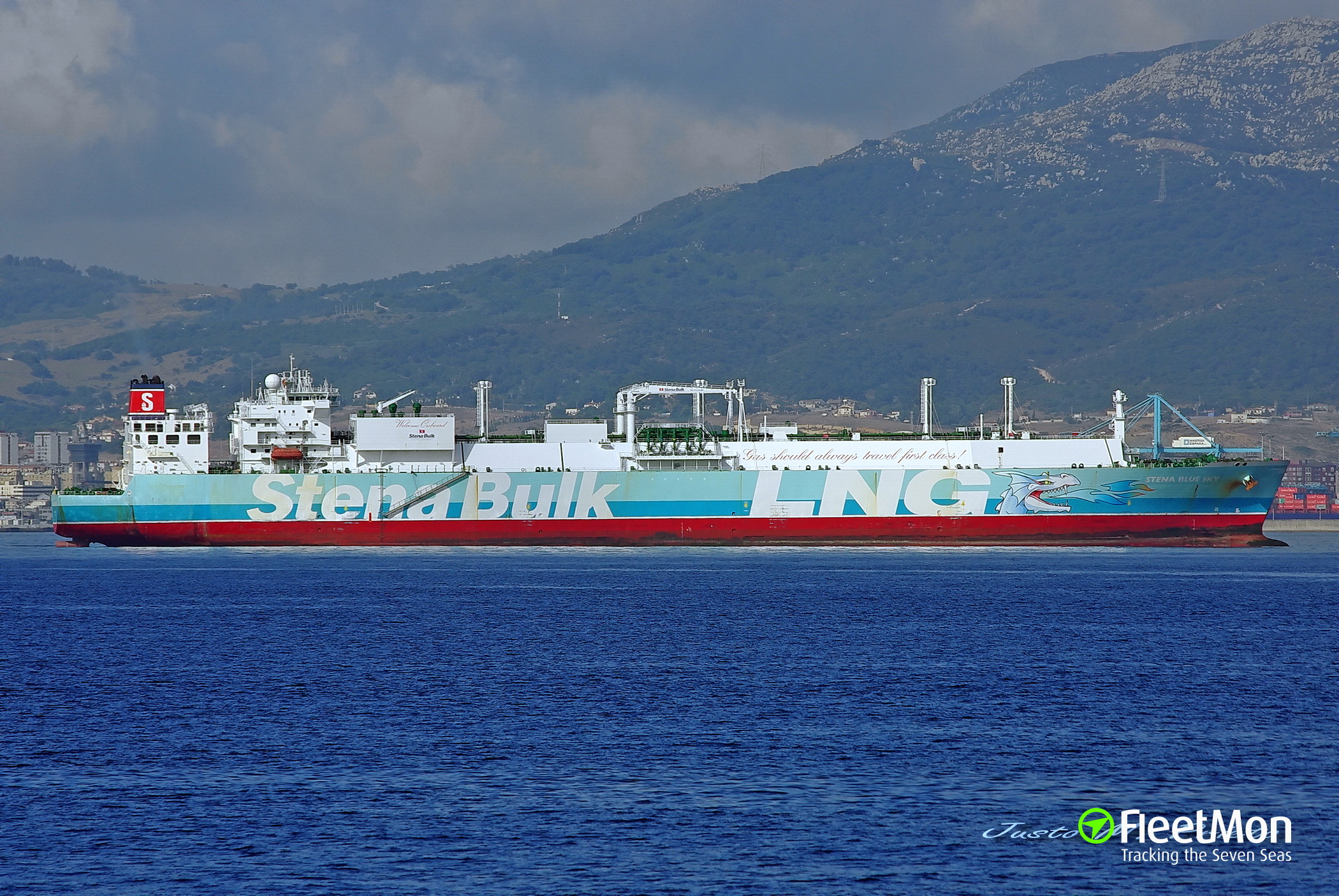 Photo of STENA BLUE SKY (IMO: 9315393, MMSI: 235116537, Callsign: 2JJW5