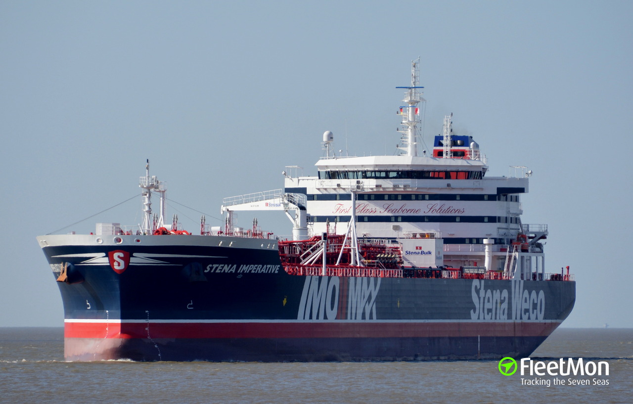 Vessel STENA IMPERATIVE (Chemical Tanker) IMO 9666077, MMSI 338638000