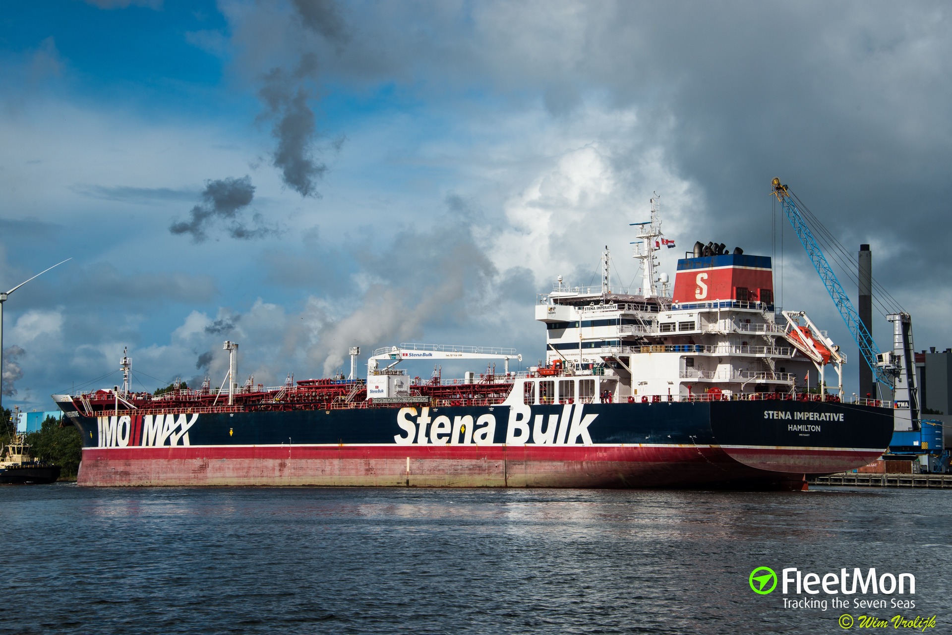 Photo of STENA IMPERATIVE (IMO: 9666077, MMSI: 338638000, Callsign