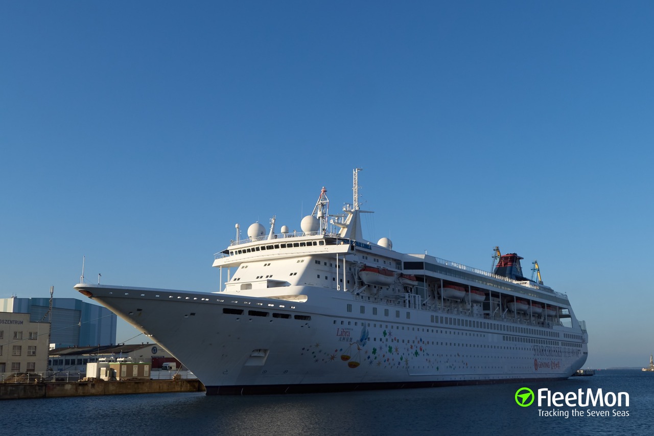 Vessel SUPERSTAR LIBRA (Cruise Liner) IMO 8612134, MMSI 308188000