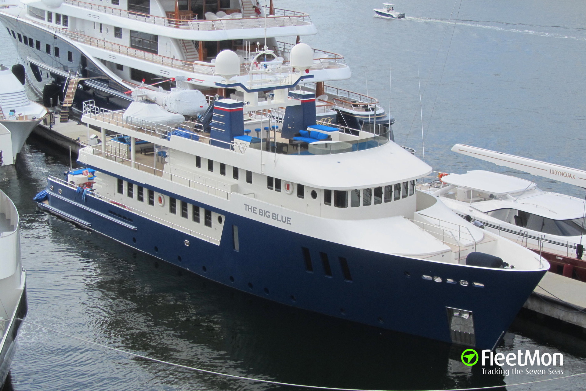the big blue yacht for sale