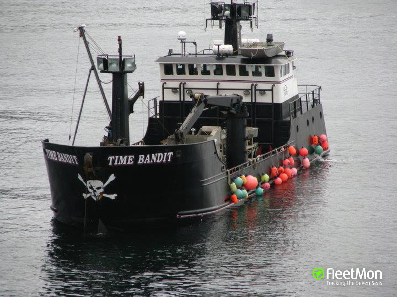 Vessel TIME BANDIT (Fishing vessel) IMO 8852356, MMSI 367594480