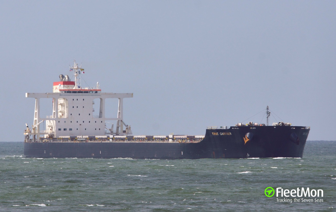 Vessel TRUE CARTIER Bulk carrier IMO 9691553 MMSI 636019005