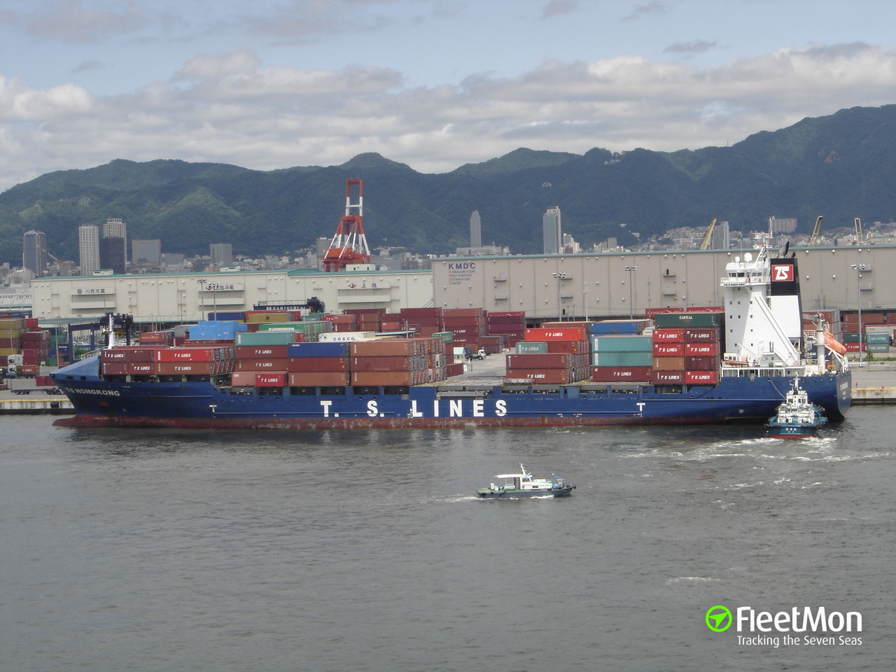 Vessel Ts Hongkong Container Ship Imo Mmsi