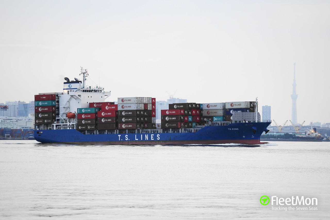 Vessel Ts Kobe Container Ship Imo Mmsi