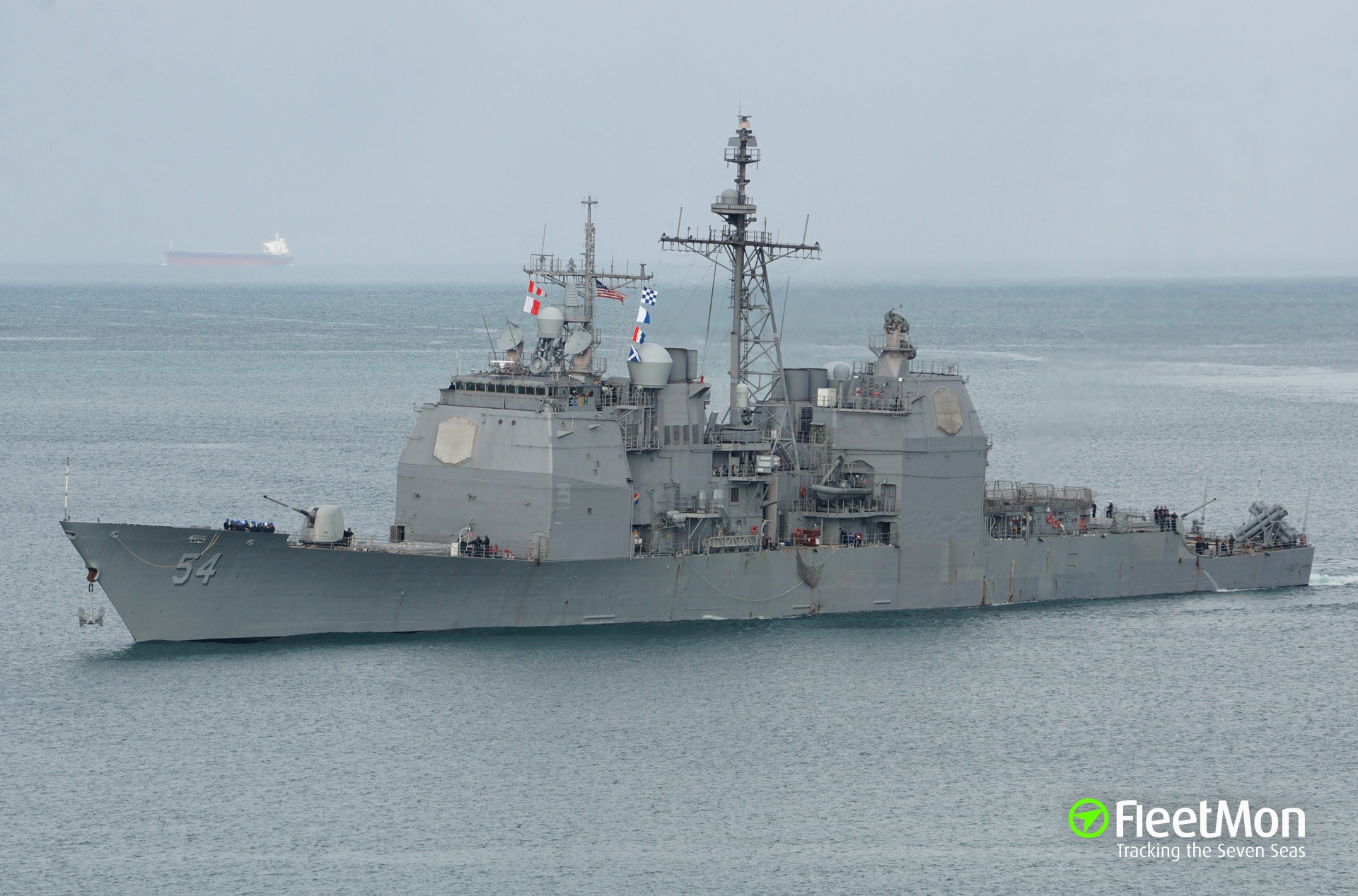 Photo of USS ANTIETAM (MMSI: 111111110, Callsign: NATM) taken by Pattaya