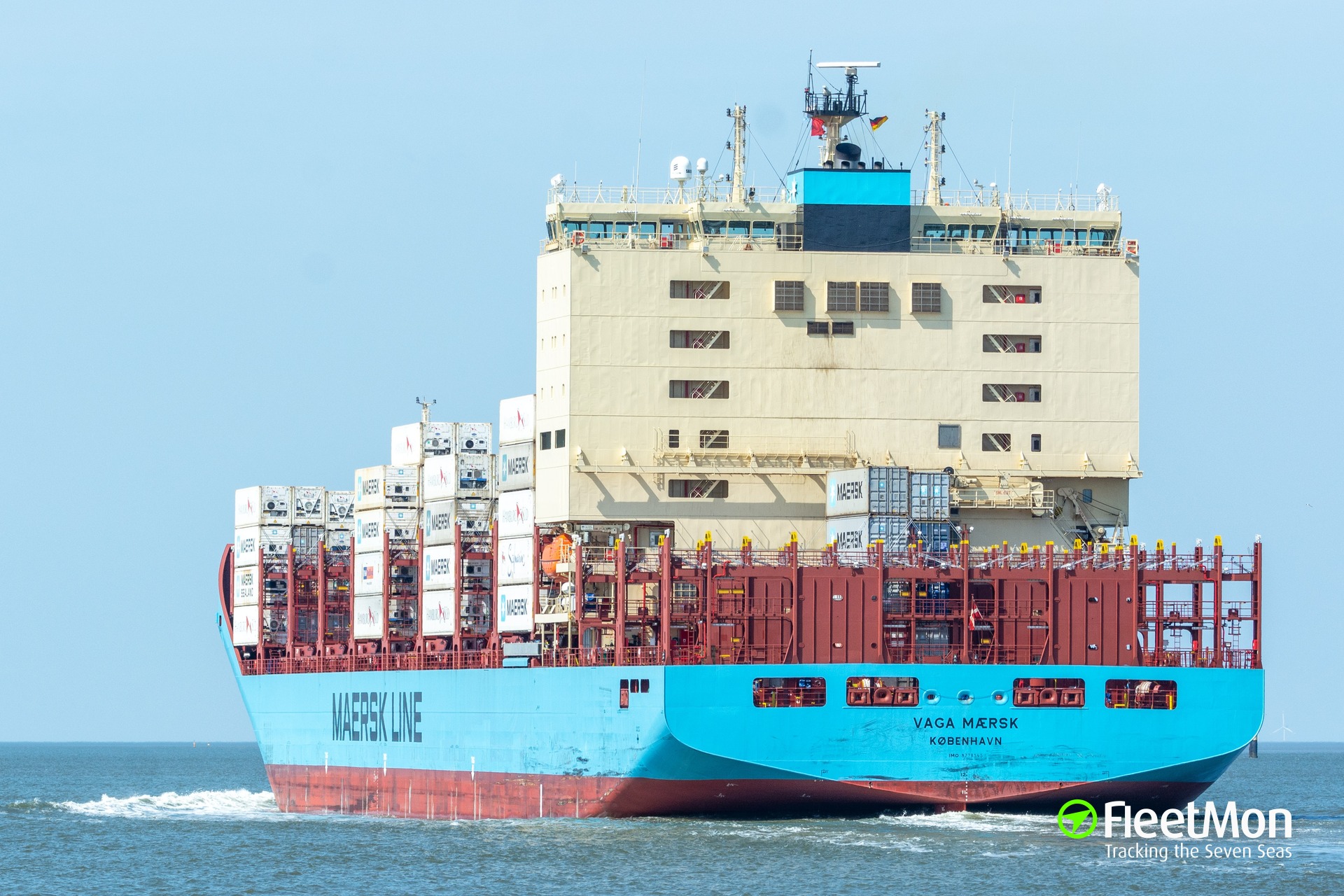 Photo of VAGA MAERSK (IMO: 9778545, MMSI: 219170000, Callsign: OWAO2 ...