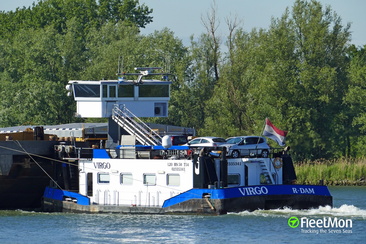 Vessel VIRGO (Pushboat) IMO —, MMSI 244790153