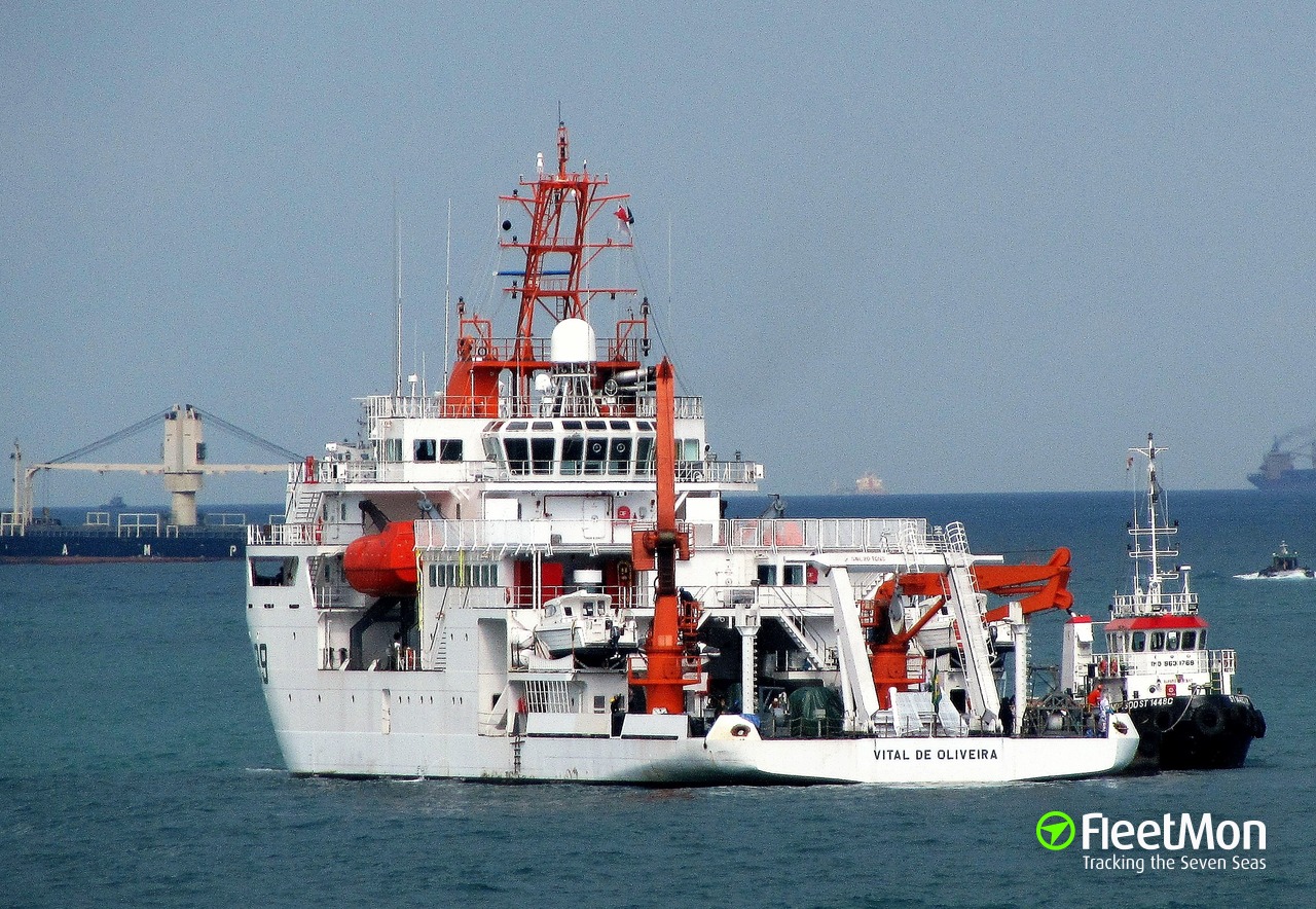 Vessel VITAL DE OLIVEIRA (Research ship) IMO 9723784, MMSI 710498000