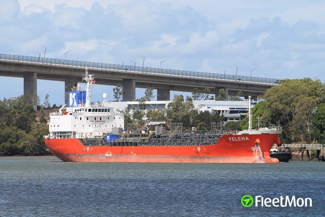 Vessel details for: YELENA (Oil/Chemical Tanker) - IMO 