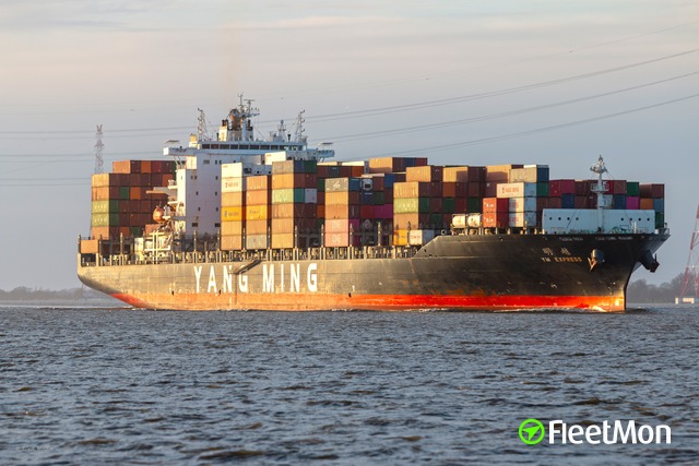 Vessel YM EXPRESS (Container ship) IMO 9496628, MMSI 636016705