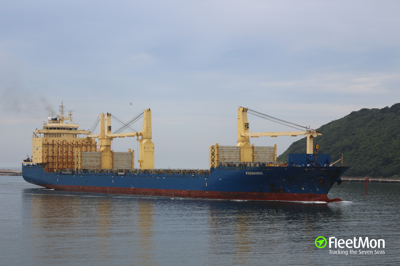 Vessel YU CHANG (General cargo vessel) IMO 9235359, MMSI 636018046